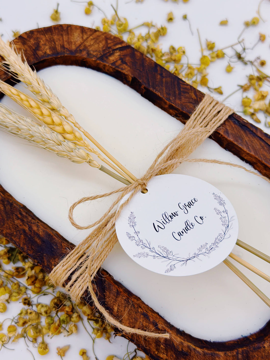 *Fall* Petite Dough Candle